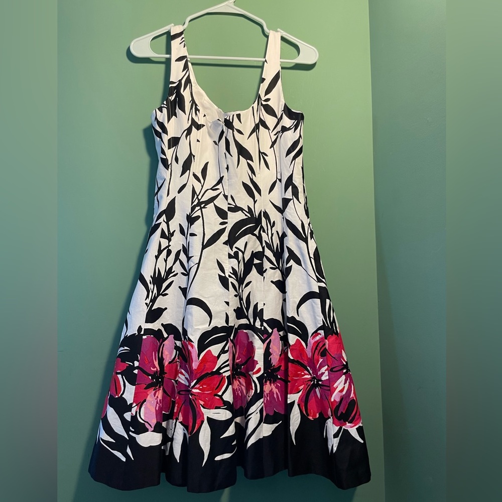 Jones New York ladies sleeveless dress very cute style size 10 - Picture 5 of 7